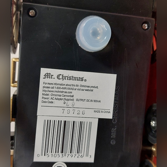 Mr. Christmas Gold Label Cannonball Train (Missing Power Supply/Cord) - Picture 8 of 12